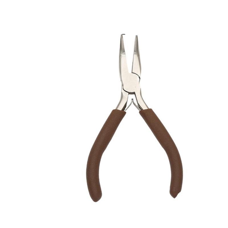 Плоскогубцы для ювелиров с конфигурацией двойного круглого наконечника для точной гибки петель и работы с проволокой