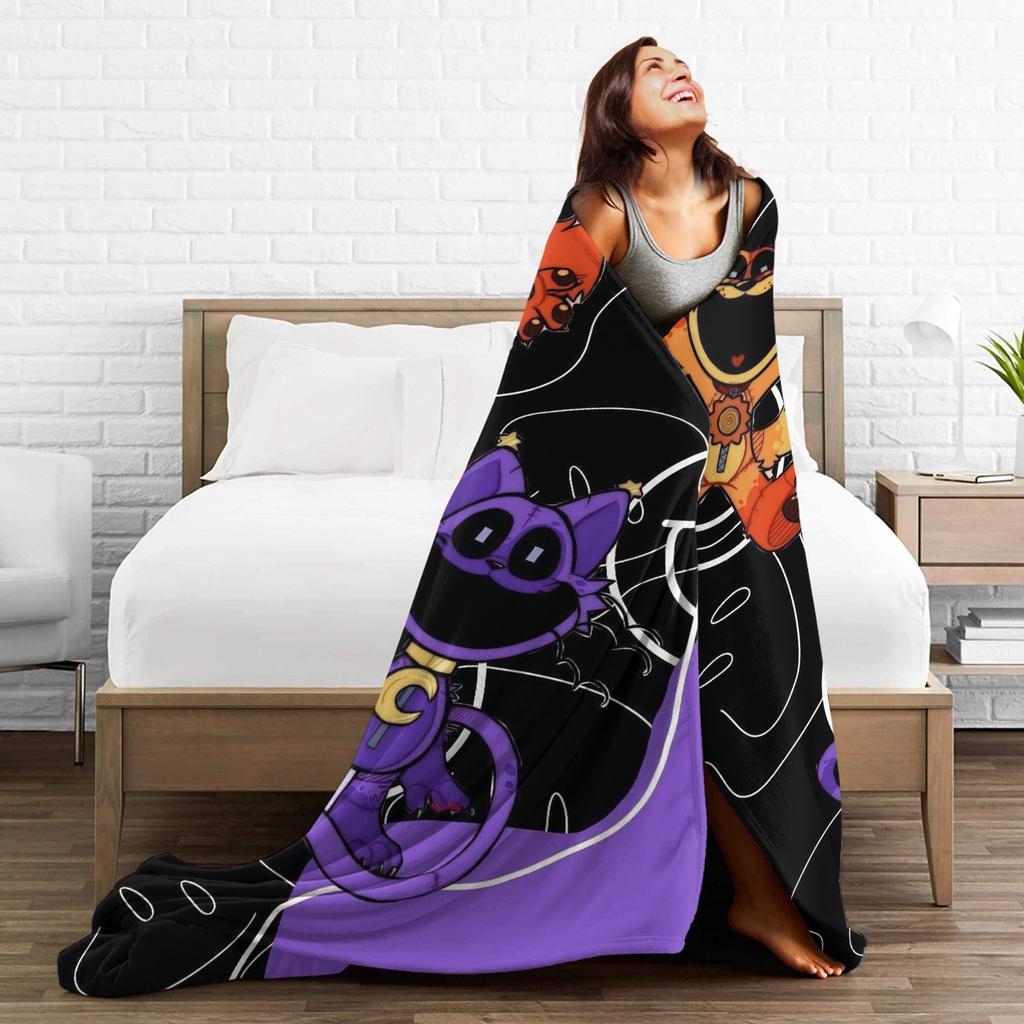 Catnaps Dogdays Plush Blanket Girls Boys Flannel Bedding Throws For Home Decor Soft Customized Quality Bedspread Gift Idea