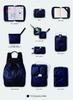 Сумка Marks Bag-in-Bag TOGAKURE S Темно-синяя TGK-PO2-NV