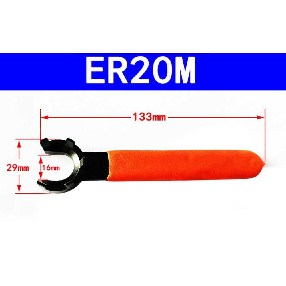 Противоскользящая ручка Дизайн Фрезерный станок с ЧПУ Цанговый патрон Гаечный ключ
