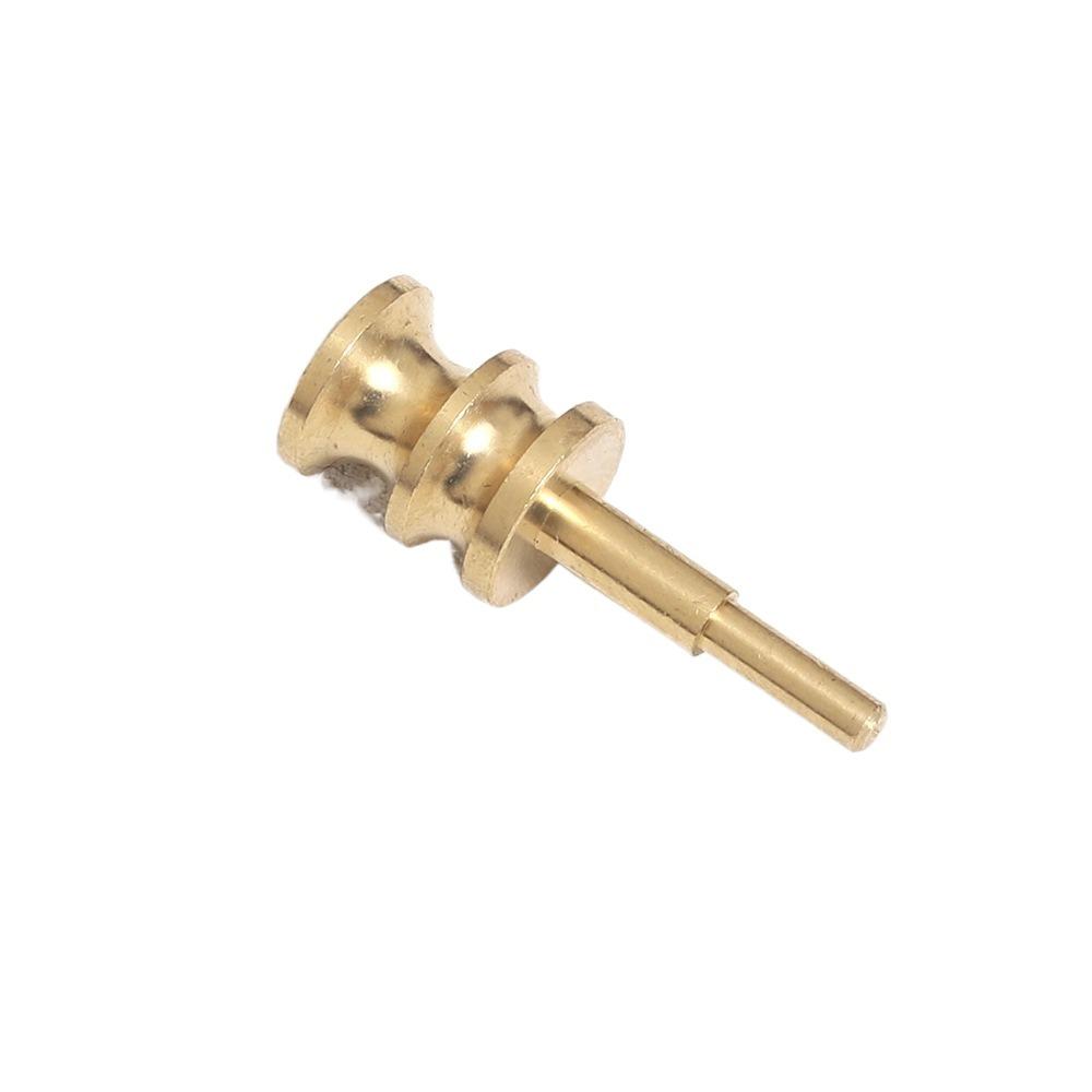 Pointed or Flat Tip Leather Burnisher Tool Brass Pressing Line Leather Edge Slicker Marking Creaser Burnishing Tool