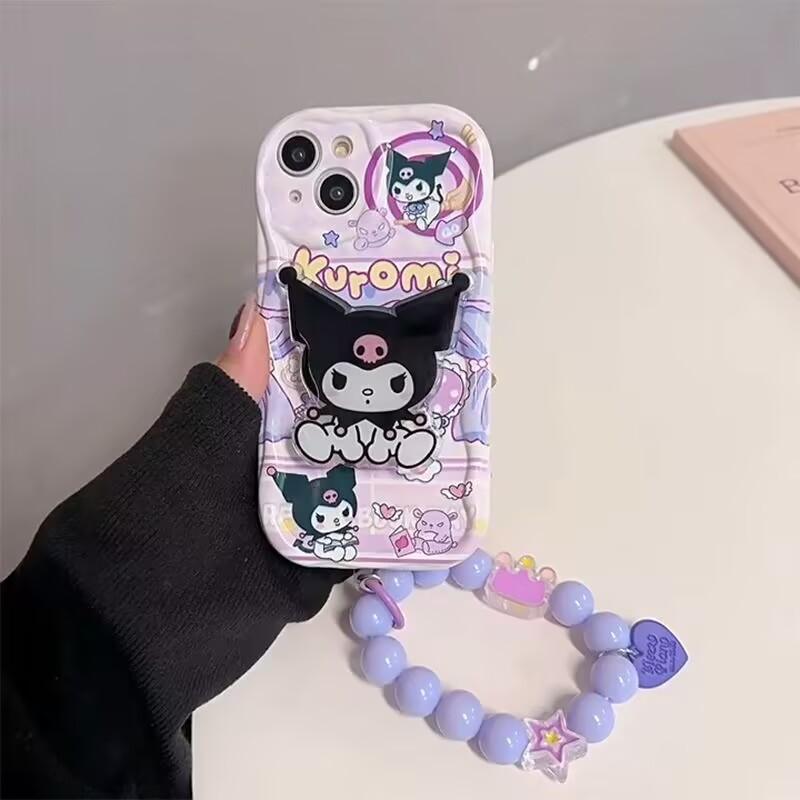 Hello Kitty Kuromi Держатель-цепочка Чехол Для Huawei Honor 400 Lite Pro X9B X8C X8B X8A X9D X7D X7B X7A X6B 90 Lite 5G Чехол