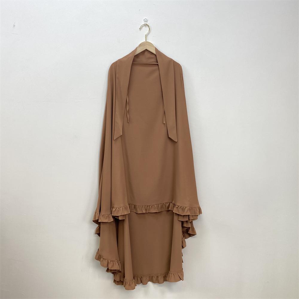 Большой платок для головы с оборками и качелями Dubai Swing 2338