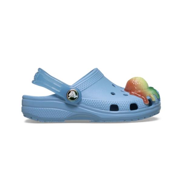 Crocs Classic Scented Snow Clog Kids Elite Blue 213181 5du