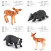 Pvc Miniature Animal Deer Badger Models Set For Childrens Education And Nature Enthusiasts