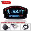 Universal Motorcycle Lcd Digital Tachometer Led Speedometer Odometer Gauge
