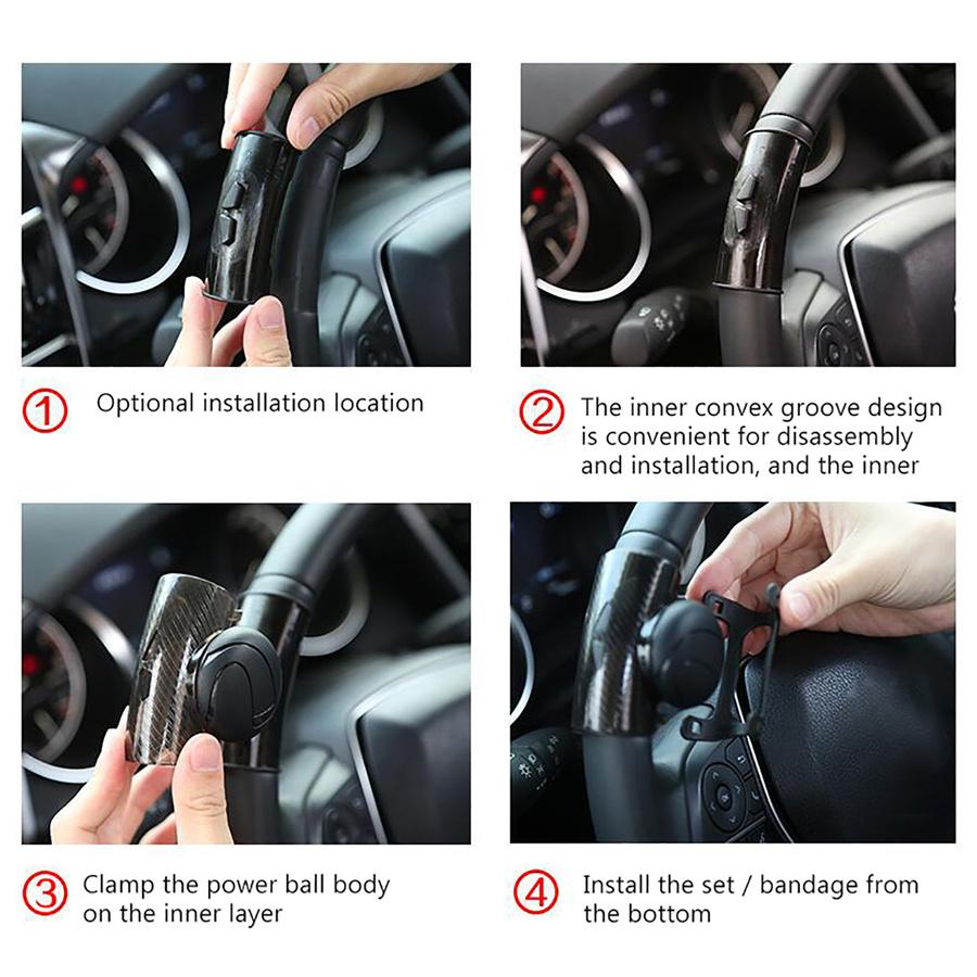 Универсальная ручка-помощник на руль автомобиля, автоматический грузовик, бустер, шарик-спиннер