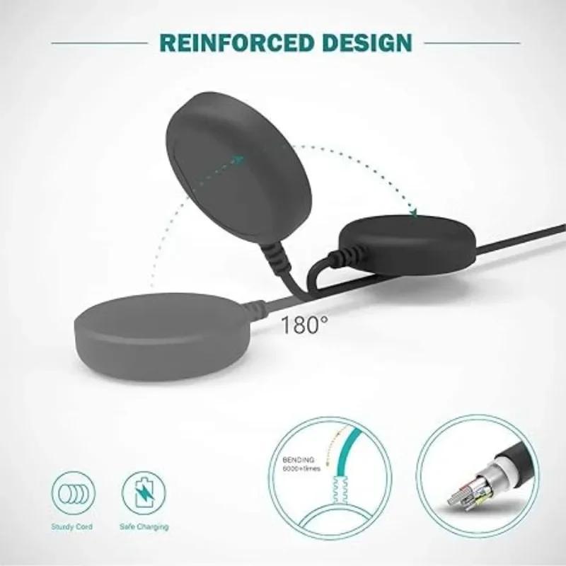 Для Samsung Galaxy Watch 7/6/6 Classic/5/5 Pro/4/4 Classic Зарядные устройства Зарядное устройство USB-C Аксессуары для умных часов Сменное зарядное устройство