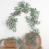 Wedding Background Vine With Eucalyptus Leaves For Photography And Home Decor 172cm