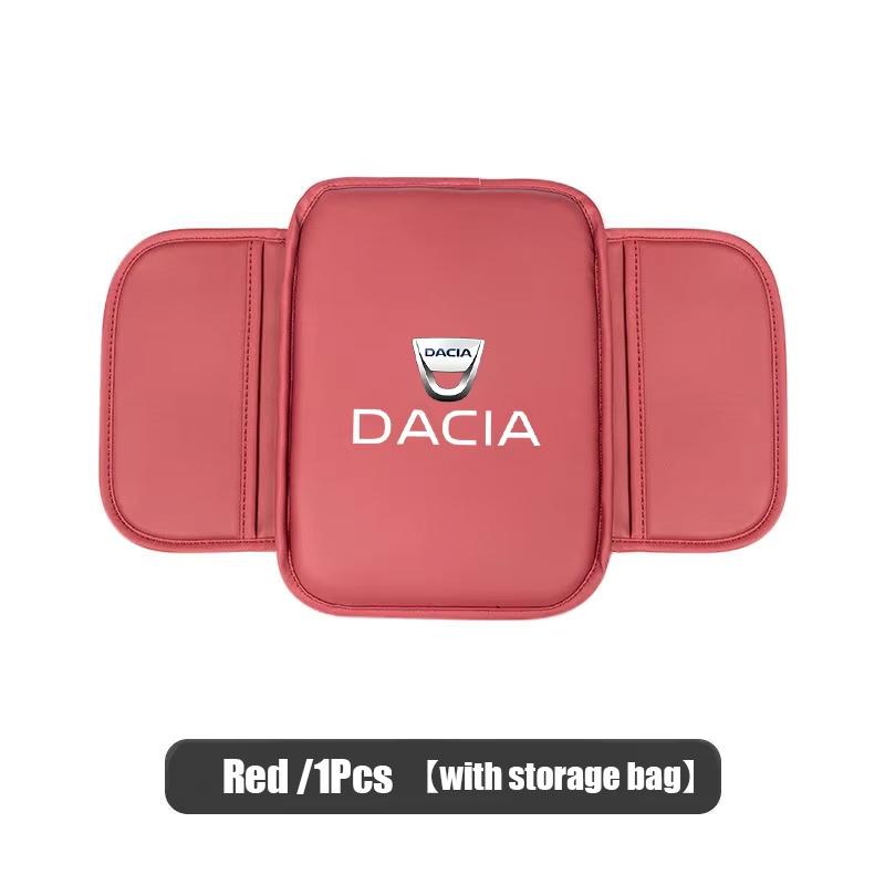 Car Armrest Cushion Cover Leather Seat Center Pad Accessories For Dacia Bigster Spring Duster Sandero Jogger Dokker Lodgy Logan