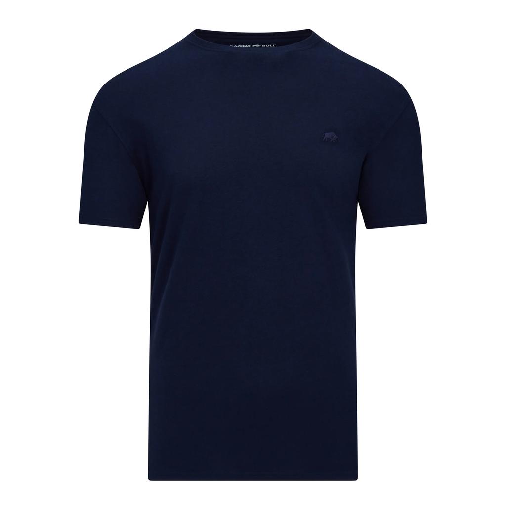 Raging Bull Mens Classic Organic Cotton T-Shirt (Pack of 3)