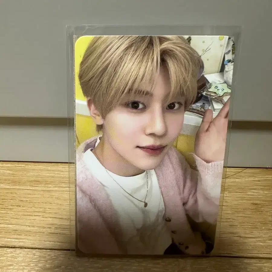 NCT Wish Weechu Cushion Unused Sion photocard