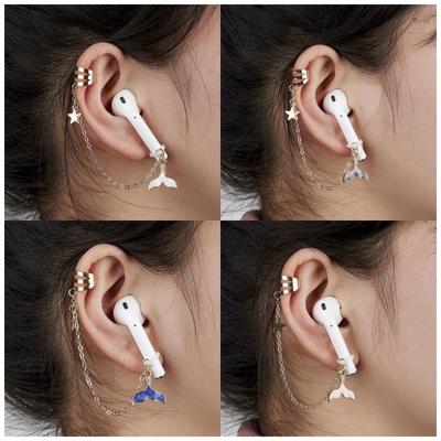 Новая Bluetooth-гарнитура AirPods: Модная, универсальная, антипотеряемая клипса для ушной косточки
