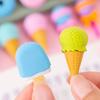 4Pieces/Boxes Kawaii Lollipop Sweety Ice Cream Student Stationery School Office Supplies Children Erasers For Kids Pencil Eraser