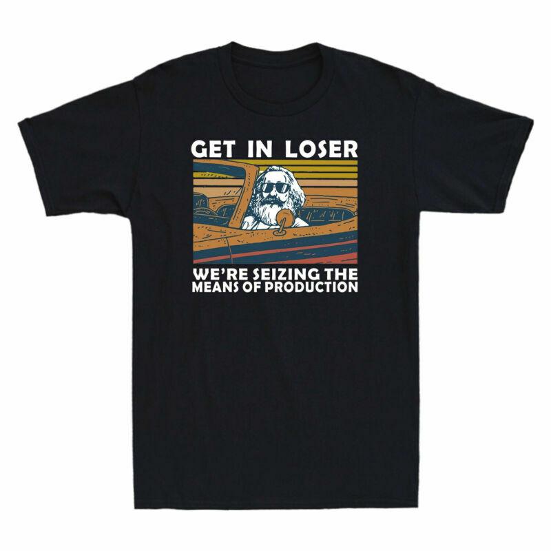 Футболка Get Tee Неудачник Мужская Карл Маркс Захват В Мы Средства Производства Унисекс Футболка