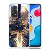Чехол для телефона Fate Zero Stay Night Saber для Xiaomi Redmi Note 15 14 13 12S 12 Pro Plus 11S 11E 11 11T 10S 10 Арт Мягкий Узор Чехол
