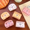 Korean Style Cookie Shark Clip Headwear Acetate Hair Clip Sweet Cookie Hair Claw  Wash Face