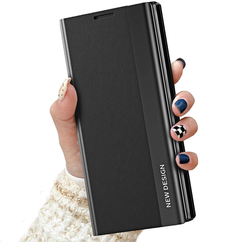 Flip Case for Samsung Galaxy M23 5G / M13, Side Magnetic, Black