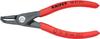 KNIPEX Precision Snap Ring Pliers for Curved 4821-J11 Holes, (SB)