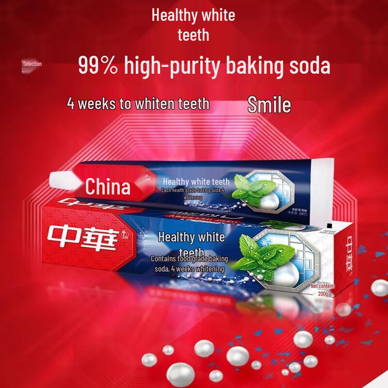 Зубная паста Zhonghua «Ослепительный фруктовый вкус» 3x200 г