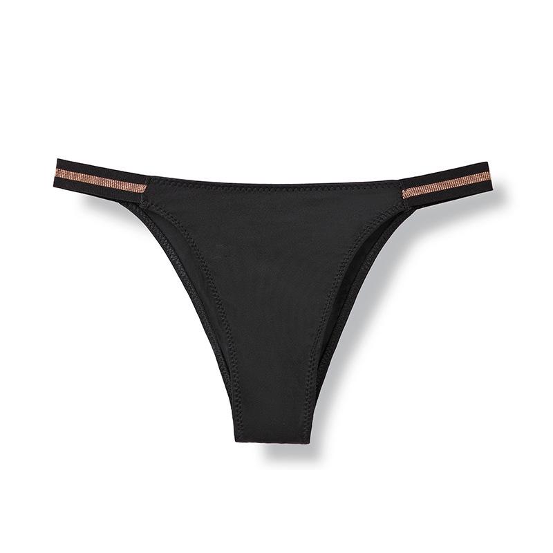 Sexy Briefs Temptation Invisible Women's Underwear No Sensation Hip Lifting Ice Silk Triangle Panties Mid Waist Bikini Underpant