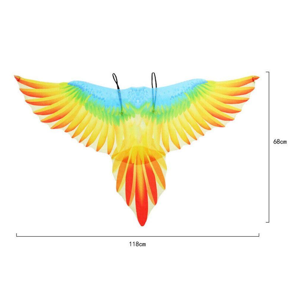 for Masquerade Costume Bird Cape Parrot Costume Children Parrot Wing Cloak Performance Prop