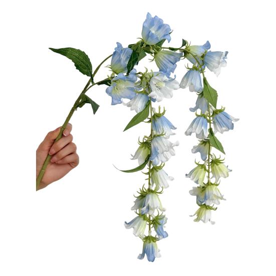 38" Искусственный Ландыш Длинный Стебель Искусственный Шелковый Цветок Букет для Высокой Вазы Искусственные Растения для Дома Свадьбы Вечеринки Дня Рождения Украшения для Дома