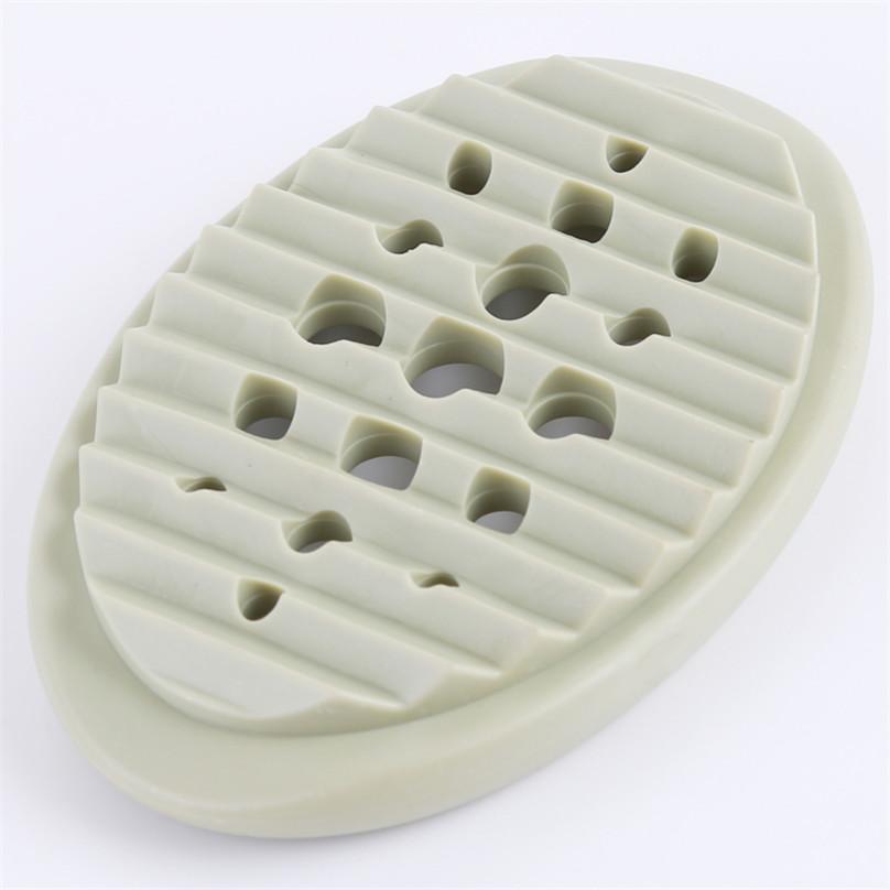 Мыльница со сливными отверстиями, ванная комната, силиконовый контейнер для хранения, подходит для мыла, зубных щеток, современный минималистичный поднос