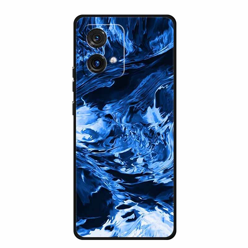 Для Motorola Moto G84 G54 5G Чехол Модный Мягкий Силиконовый Чехол из ТПУ Чехлы для Телефона для Moto G54 MotoG84 2023 Оригинальный Новый Тигр Capa