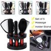 Grooming Styling Hair Comb Set Hair Comb Brush ABS Scalp Massager Hair Washing Cleaning