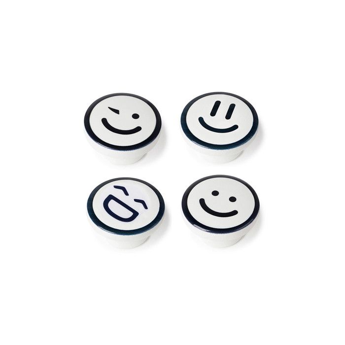 Boutons de meubles - REI - Modèle M9 - Bois de hêtre - Ø38mm - Lot de 4