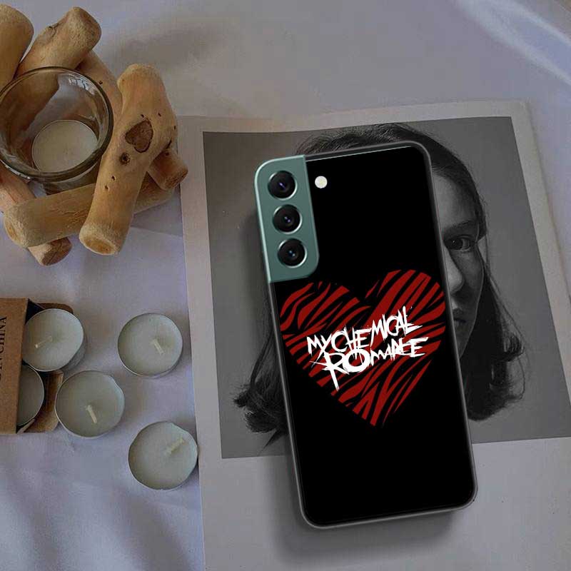 My Chemical Romance MCR Phone Case For Samsung Galaxy S22 S25 Ultra S21 S10 Plus S26 Edge S20 S23 S24 FE Cover Silicone Soft