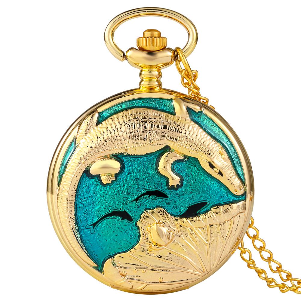 Карманные часы в винтажном стиле с животными, кварцевые, аналоговые, подвеска-часы на шею, подарок мужчинам, женщинам, антикварные, модные, карманный хронометр