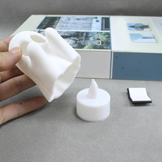 Хэллоуинское украшение Мультяшный читающий призрак Статуэтка в форме тыквы Водонепроницаемая фигурка из смолы Декор на тему Хэллоуина