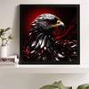New Arrival 5D DIY Full Circle Diamond Painting "Red Flying Eagle" Embroidery Cross Stitch Home Decor Gift