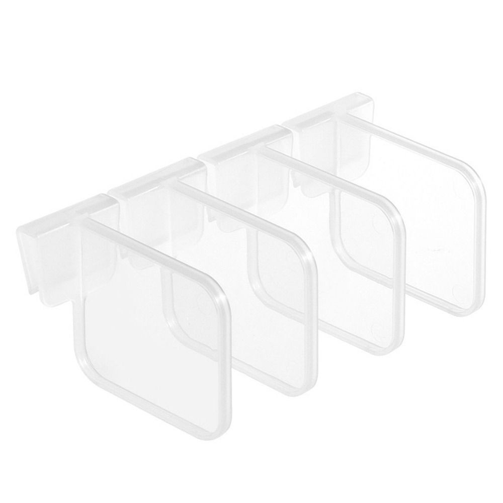 1Pcs/1Set Bottle Can Organizer Storage Shelf Kitchen Accessories Divider Clip