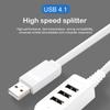 1.2M Usb Cable Extension Charger Line Hub More Than Splitter New Style 3 Usb Hub Charging Cable Fast Charge Usb Extension