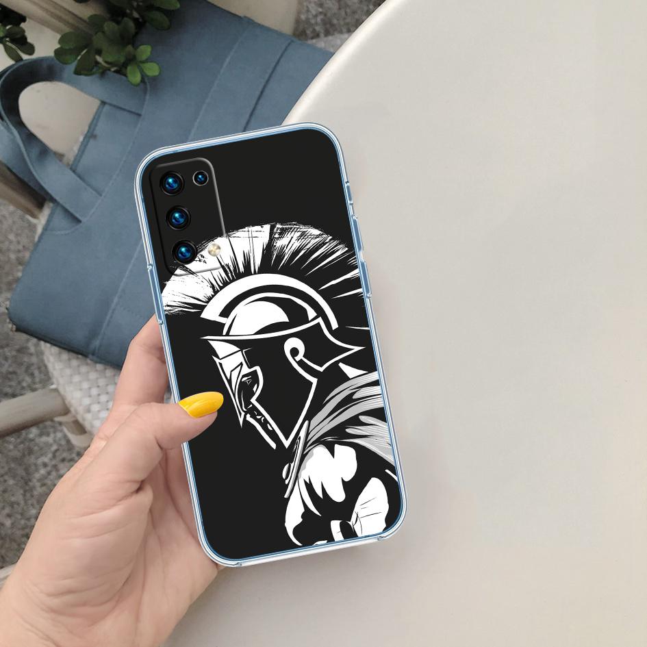 LO88 Чехол для телефона "Спартанский воин" для LG K22 K30 K40 K40S K41 K42 K50 K50S K51 K51S K52 K61 K62 K71 K92 Q60 Q61 V40 V50 V60