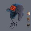 Retro Warm Hat Thickned Pilot Cap Fashion Ear Protection Hat Autumn Winter