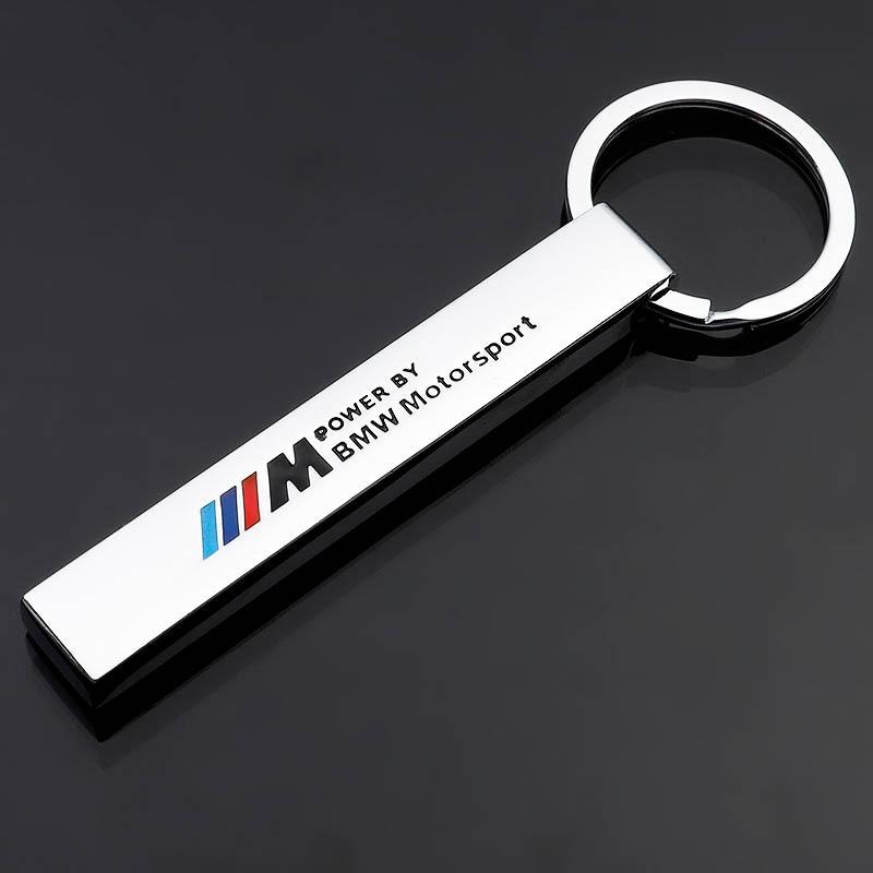Metal Car Emblem Carving Key Keyring Key Chain For bMW E90 G26 E46 F10 F30 E39 E36 M Performance Auto Modification Accessories fsbm73