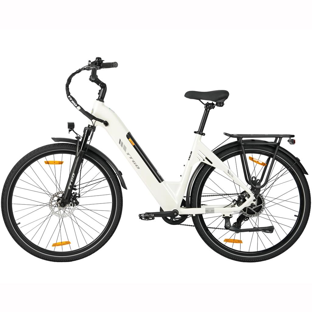 TTGO C3 SE Multi Terrain Electric Bicycle For Adult 28 Inch Tires 250W Motor 36V20Ah Battery City Community E-Bike With All-Terrain Braking
