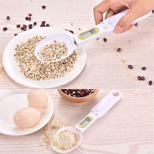 Цифровые весы для ложек, ЖК-дисплей, кухонные весы для ложек, 500 г/0,1 г, электронные мерные весы для ложек