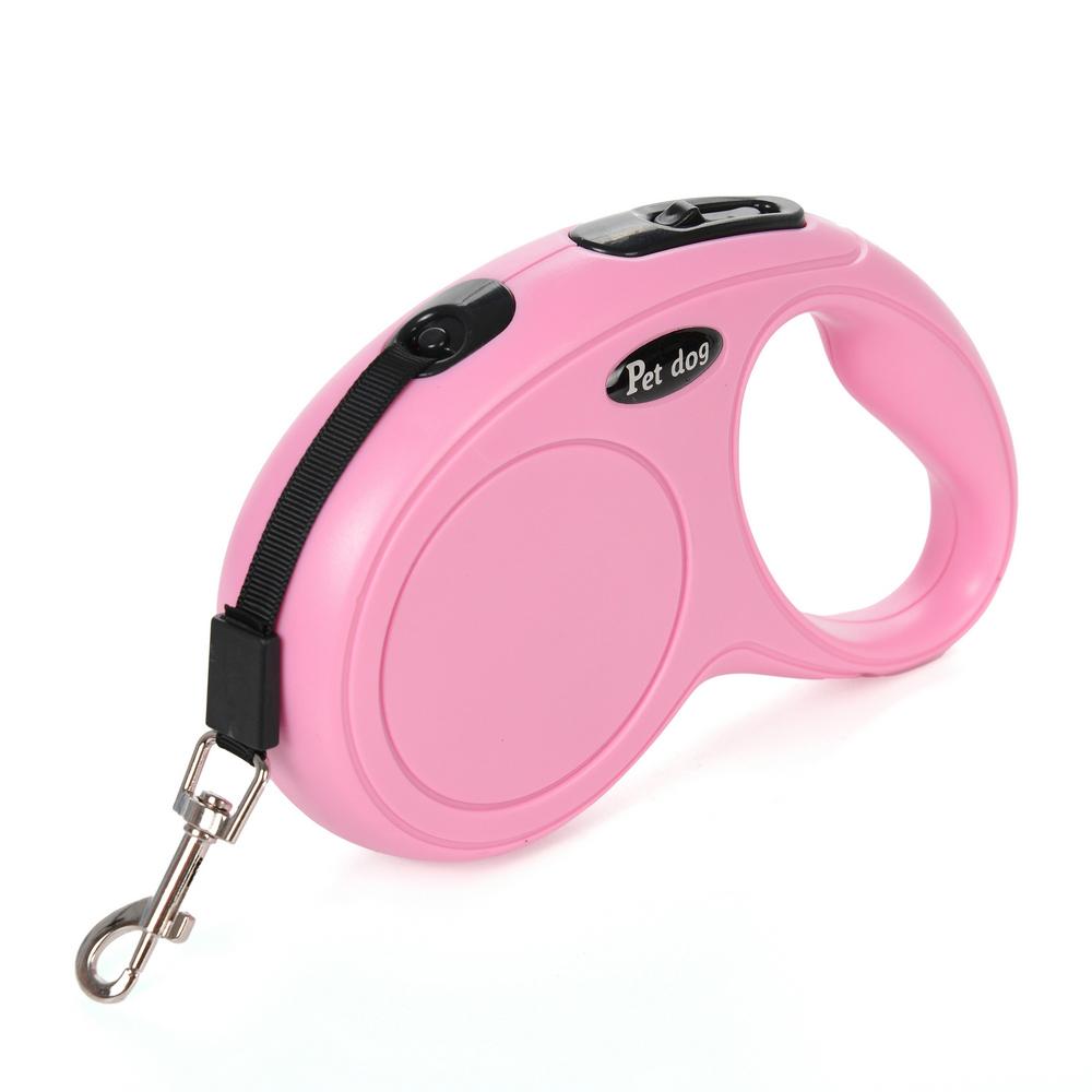 Поводок для домашних животных для маленьких собак, кошек, прочный нейлоновый выдвижной поводок для щенков, автоматический удлиняющийся поводок для ходьбы, бега, тяговый трос для домашних животных
