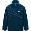 Reebok Comfortable Versatile Long Sleeve Retro Sports Stand Collar Jacket Unisex Jackets Legion-Blue 24FRM101UGBA