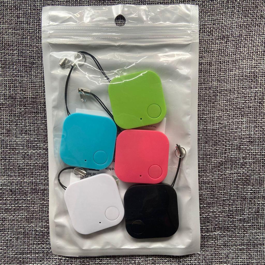 Smart Square 5.0 Bluetooth Tracker: Anti-Loss Device for Kids & Seniors, Phone Item Locator, Two-Way Alarm, Location Finder
