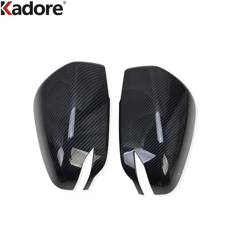 Rearview Mirror Cover Trim For Subaru Outback - Carbon Fiber Car Side Wing Mirrors Cap Frame Overlay Accessories