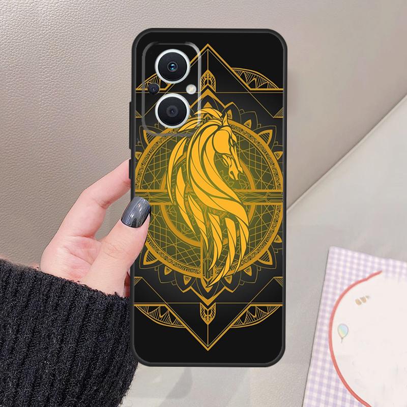 Rider of Rohan Funda For OPPO Reno 13 11 12 14 Pro 13F 14F 12F 11F 7 8 Lite OPPO Find X5 X6 X8 X9 Pro Case