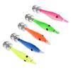 5pcs Durable Sleeve  Fish Squid Fish Baits Luminous Hooks Fishing Accessory