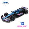 Ббураго 1:43 НОВЫЙ 2023 Команда Alpine F1 A523 №10 Пьер Гасли №31 Эстебан Окон Формула-1 Сплав Супер Игрушка Литая модель автомобиля