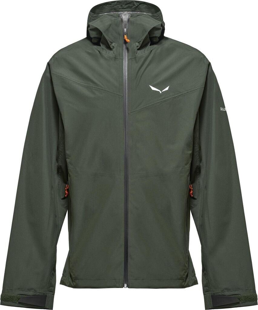 Куртка Salewa Puez Puez Aqua 4 2.5L PowerTex Jacket мужская темно-оливковая